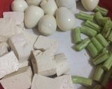 Foto langkah ke 1 dari resep Semur Telur Puyuh Tahu.