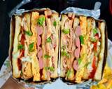 แซนด์วิชปิ้งเนยสไตล์เกาหลี วิธีทำสูตร 6 รูป