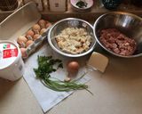 Fasírtkosár tojással recept fázis 1 fotója