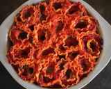 A picture of step 15 of Lasagna Rosettes with Eggplant, Taggiasca Olives, and Turmeric.