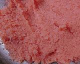 A picture of step 2 of Rooh Afza Modak.