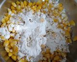A picture of step 1 of Crispy Corn Chilli Fry.