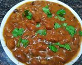 A picture of step 4 of Rajma.