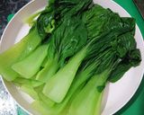 Foto langkah ke 4 dari resep Pakchoy Siram Bumbu Bawang Putih Saus Tiram.