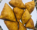 A picture of step 9 of Mandazi without yeast.