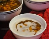 A picture of step 7 of Sweet-Potato Tapioca Porridge with Coconut Sauce.