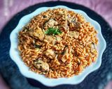 صورة لخطوة 1 من وصفة لسان العصفور بالدجاج والسلق 🍝