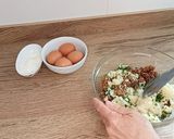 Foto del paso 3 de la receta: Tortitas de repollo y carne picada