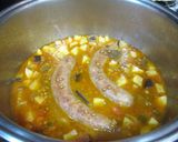 Foto del paso 3 de la receta Lentejas pardina con salchichas, apio nabo y berenjena