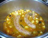 Foto del paso 3 de la receta: Lentejas pardina con salchichas, apio nabo y berenjena