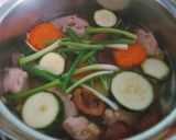 Hình bước làm 3 của món Canh BÍ NGÒI nấu mọc