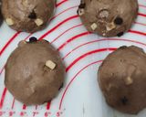 Foto langkah ke 4 dari resep Choco Cheese Sourdough Bread.