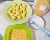 Foto langkah ke 4 dari resep Bola–bola Ubi Isi Keju.