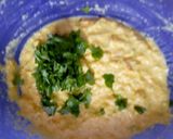 A picture of step 5 of Makai dhokla.
