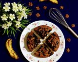 A picture of step 9 of Walnut Banana Cake.