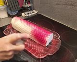 Une image de l'étape 35 de Bûche de la Saint Sylvestre Vanille-Framboise.