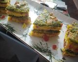 Pas rețetă Tort omletă 8 fotografie