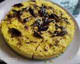A picture of step 4 of Khaman Chana Dal Dhokla.