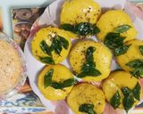 A picture of step 7 of Instant soft fluffy khaman dhokla.