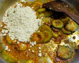 A picture of step 3 of Karela Subzi (Bitter Gourd).