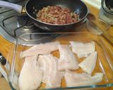 Foto del paso 1 de la receta: Merluza al horno con Jamón