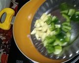 A picture of step 2 of Red Thai Veg Curry.