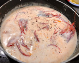Foto del paso 4 de la receta: Merluza rellena de carabineros con una crema ligera de sus cabezas 💃💃💃