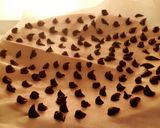 A picture of step 5 of Homemade Chocolate Chips😍.