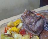 Foto del paso 2 de la receta: Marucha y papas con romero a la bolsa