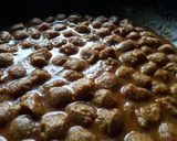 सोयाबीन चा चमचमीत रस्सा (soyabeancha chamchamit rassa recipe in marathi) रेसिपी स्टेप 9 फोटो 
