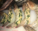 Foto del paso 5 de la receta: Camarones Rellenos De Chipilín Albardados De Tocinoen salsa de blue cheese