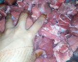 A picture of step 2 of Dum pukht.