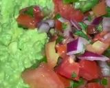 A picture of step 2 of Pico de Gallo/Guacamole.