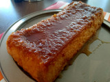 Budín de pan casero re fácil y rico