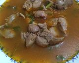 Foto del paso 3 de la receta: Sopa de hígados y mollejas de pollo!!
