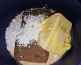 Gesztenyés-kekszes kocka recept fázis 1 fotója