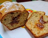 Foto del paso 5 de la receta: Budín de banana 🍌 relleno con dulce de leche