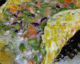 ভেজিটেবল ওমলেট (Vegetable omelette recipe in bengali) রেসিপির ধাপ 2 ছবি