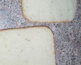 A picture of step 1 of Flag cake without oven.