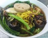 Hình bước làm 2 của món Mì Tiềm Thuốc Bắc