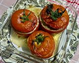 Foto langkah ke 5 dari resep French Stuffed Tomatoes - Versi Sederhana.