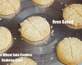 A picture of step 3 of Healthy whole wheat aata cookies with and without oven.