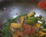 A picture of step 3 of Pumpkin and Toor Daal Masala Veg Khichdi.