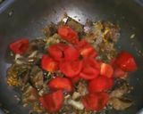 A picture of step 4 of Spicy Mutton.