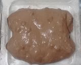 Foto langkah ke 12 dari resep Orange Peel Double Choco Sourdough Bread 74% (Open Bake Method).