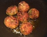 A picture of step 4 of Vegetable Manchurian.