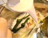 Foto langkah ke 3 dari resep Nasi Uduk Rice Cooker tanpa Santan tanpa MSG.