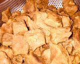 A picture of step 1 of Samosa fillings.