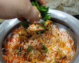 A picture of step 6 of Chicken Dum Biryani.