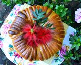 Foto del paso 6 de la receta: Pan "ovillo de lana" relleno con membrillo, pasas de uva y maní💜